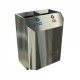STOCKHOLM A Insula pentru colectare selectiva, inox, 3x55L STOCKHOLM A Insula pentru colectare selectiva, inox, 3x55L