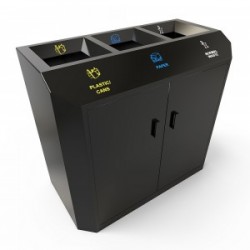 STOCKHOLM B Cosuri de reciclare la moda design trendy metal vopsit 3x60L STOCKHOLM B Cosuri de reciclare la moda design trendy metal vopsit 3x60L