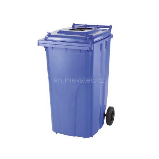 Europubela plastic albastru 240 L - separare hartie SULO - Transport inclus