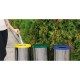 Cosuri gunoi exterior pentru reciclare, 45 L