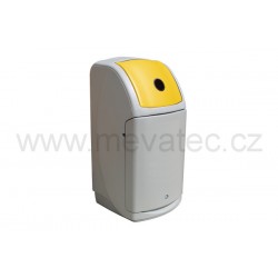 Cosul de gunoi NEXUS 140 L - gri MEVATEC Cosul de gunoi NEXUS 140 L - gri MEVATEC