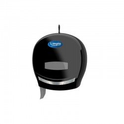 Dispenser hartie igienica jumbo, negru, Limpio Dispenser hartie igienica jumbo, negru, Limpio
