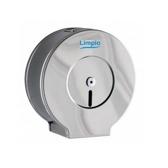 Dispenser hartie igienica Jumbo, inox, Limpio Dispenser hartie igienica Jumbo, inox, Limpio