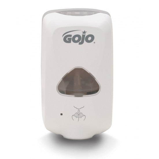 Dozator de sapun spuma, cu senzor, Sapun spuma inodor GOJO Mild TFX, 1200m alb, 1200 ml Dozator de sapun spuma, cu senzor, Sapun spuma inodor GOJO Mild TFX, 1200m alb, 1200 ml