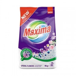 Detergent pudra Sano Maxima Spring Flowers 4kg Detergent pudra Sano Maxima Spring Flowers 4kg