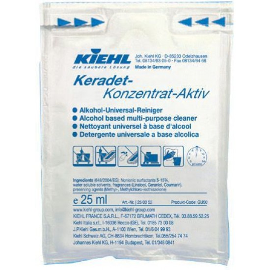 Keradet Aktiv concentrat - detergent universal pe baza de alcool, Kiehl, 25 ml