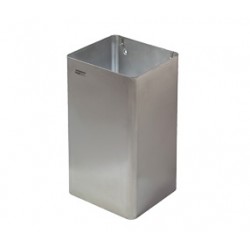 Cos de interior 60L, fara capac, inel prindere sac, inox finisaj satinat, Mediclinics