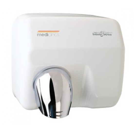 Uscator de maini SANIFLOW, actionare cu senzor, alb, Mediclinics Uscator de maini SANIFLOW, actionare cu senzor, alb, Mediclinics