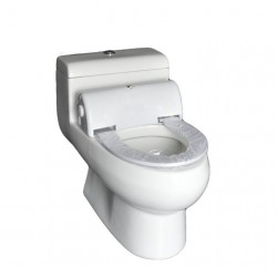 Capac de toaleta cu buton, fara capac - folie cu 135 utilizari, Sanito Capac de toaleta cu buton, fara capac - folie cu 135 utilizari, Sanito