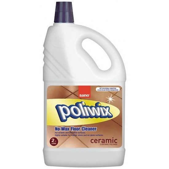 SANO POLIWIX CERAMIC Manual, 2l, detergent pardoseala