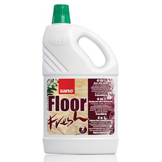 SANO FLOOR FRESH JASMINE Manual, 1L sticla, detergent pardoseala, ceramica, portelan