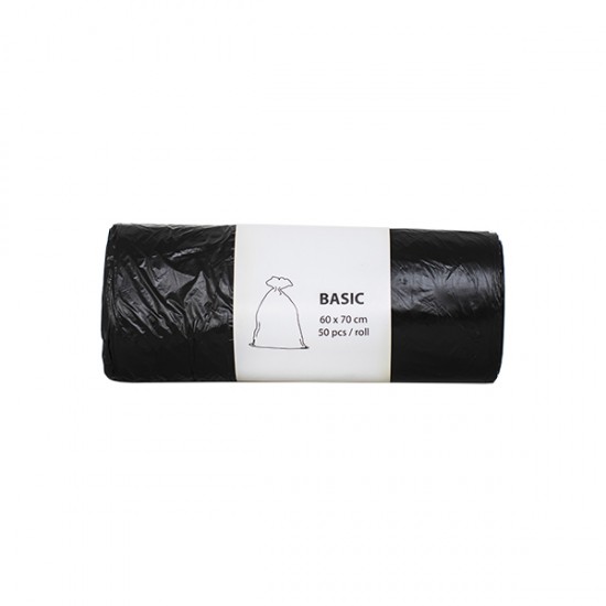 Saci menajeri 60 L, 50 buc /rola, negri, AluFix Saci menajeri 60 L, 50 buc /rola, negri, AluFix