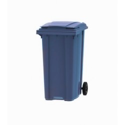 Container din plastic, 360 litri albastru Container din plastic, 360 litri albastru