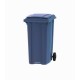 Container din plastic, 360 litri albastru