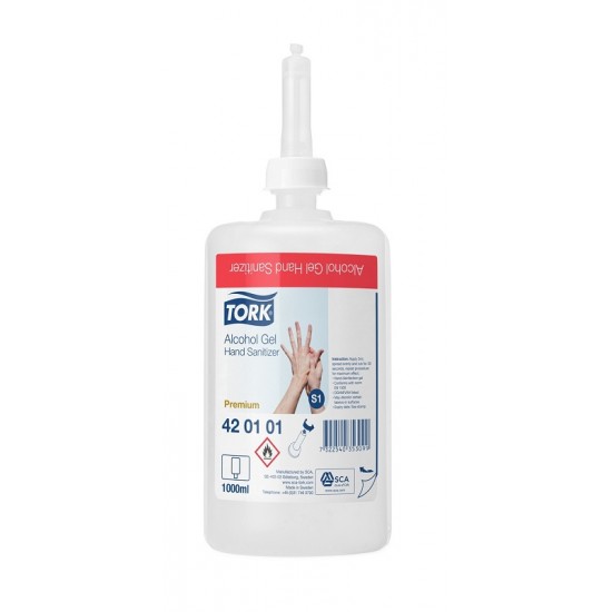 Aviz biocid - Gel Dezinfectant Alcoholgel Premium 1L Tork Aviz biocid - Gel Dezinfectant Alcoholgel Premium 1L Tork