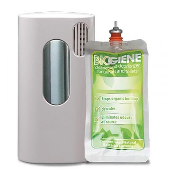 Dozator pentru dezinfectare vas toaleta BioGenius Dozator pentru dezinfectare vas toaleta BioGenius