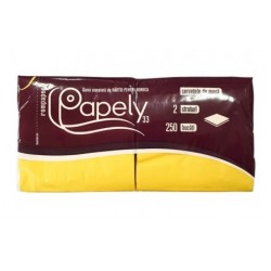 Servetele Deep Colors Papely, 250bucati, galben intens Servetele Deep Colors Papely, 250bucati, galben intens