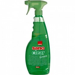 Detergenti geamuri Sano Clear Green Trigger 750 ml Detergenti geamuri Sano Clear Green Trigger 750 ml