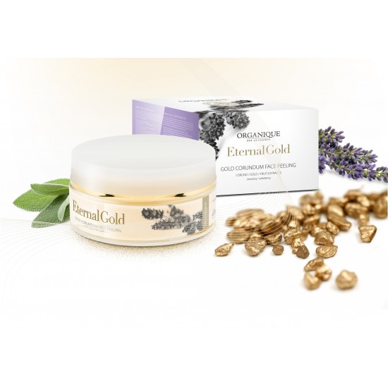 Exfoliant facial cu aur si corundum Eternal Gold Organique 50ml Exfoliant facial cu aur si corundum Eternal Gold Organique 50ml