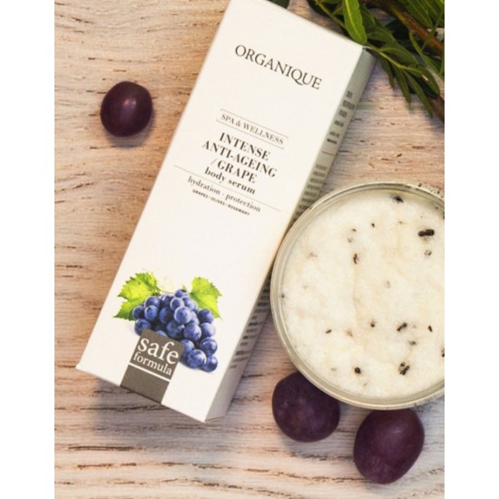Exfoliant corporal cu struguri si unt de shea Organique 200 ml Exfoliant corporal cu struguri si unt de shea Organique 200 ml