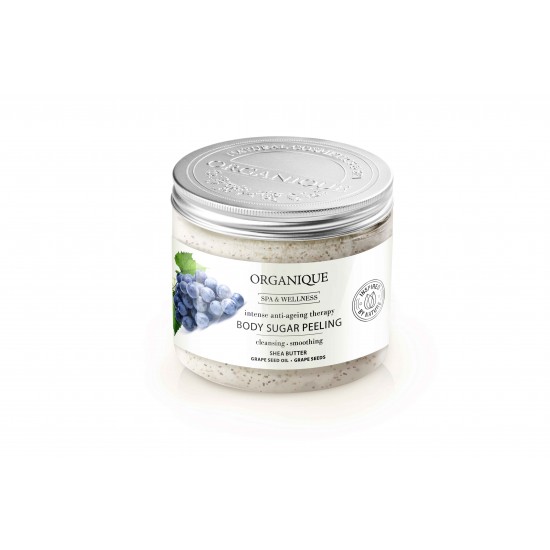 Exfoliant corporal cu struguri si unt de shea Organique 200 ml Exfoliant corporal cu struguri si unt de shea Organique 200 ml