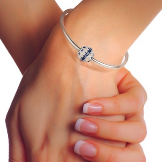 Talisman din argint I Love You Like Crazy Selene 1cm x 1cm Talisman din argint I Love You Like Crazy Selene 1cm x 1cm