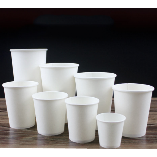 Pahare carton, BIO - 8 oz (236ml) - 100 buc Pahare carton, BIO - 8 oz (236ml) - 100 buc
