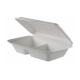 Set de 100 bucati, Caserole meniu din trestie, 20 cm, 3 compartimente Set de 100 bucati, Caserole meniu din trestie, 20 cm, 3 compartimente