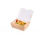 Set 100 bucati, Cutie alimentara, 600ml, 15 x 11.5 x 5 cm Set 100 bucati, Cutie alimentara, 600ml, 15 x 11.5 x 5 cm
