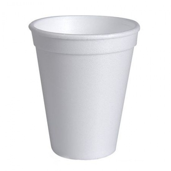 Set de 100 bucati, Pahare din spuma EPS, albe, 350 ml Set de 100 bucati, Pahare din spuma EPS, albe, 350 ml