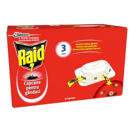RAID CAPCANE GANDACI*6BUC RAID CAPCANE GANDACI*6BUC