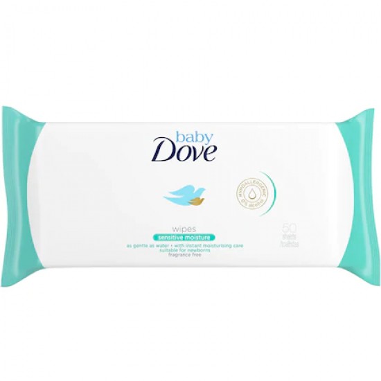 DOVE Servetele Copii Sensitive 50 buc DOVE Servetele Copii Sensitive 50 buc