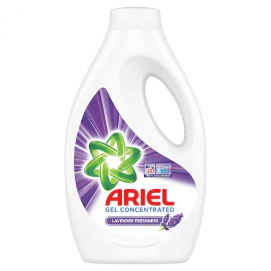 Ariel detergent lichid Lavanda 1.1 L, 20 Spalari