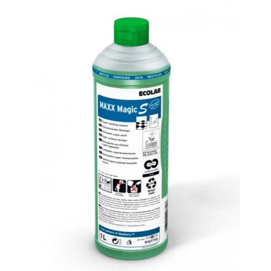 Detergent superumectant universal Manual/Automat de înaltă performanță MAXX MAGIC S 1L, Ecolab - Ecologic
