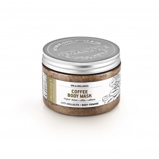 Masca corporala anticelulitica cu cafea pentru slabire Organique 450 ml Masca corporala anticelulitica cu cafea pentru slabire Organique 450 ml