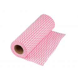 Laveta profesionala de curatare Clean Fala a '25, culoare roz, 25 pcs.  Laveta profesionala de curatare Clean Fala a '25, culoare roz, 25 pcs.