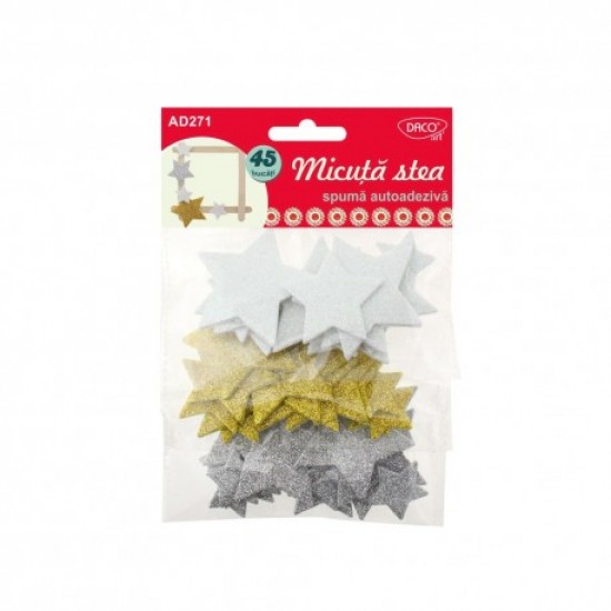 Accesorii craft - ad271 micuta stea spuma aa daco Accesorii craft - ad271 micuta stea spuma aa daco