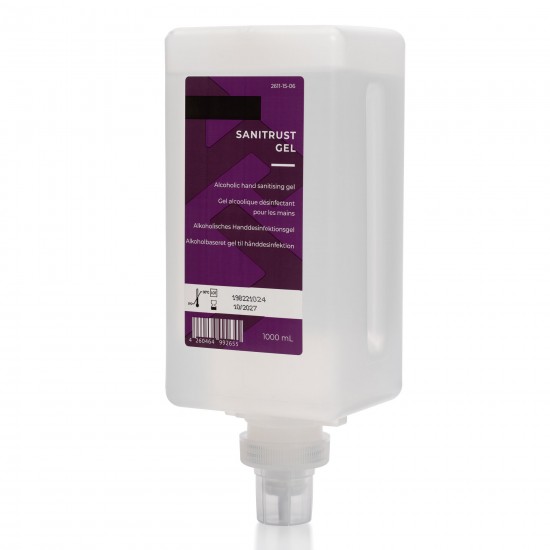 Gel dezinfectant pentru maini, SANITRUST 1000 ml DENALI-A Gel dezinfectant pentru maini, SANITRUST 1000 ml DENALI-A