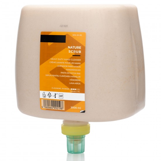 Sapun abraziv pentru maini SVEMA NATURE SCRUB, rezerva de 2000 ml, rezerva pentru dozator manual EVEREST Sapun abraziv pentru maini SVEMA NATURE SCRUB, rezerva de 2000 ml, rezerva pentru dozator manual EVEREST