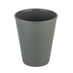 Pahare plastic 180 cc, color(gri metalizat), 50 buc/set