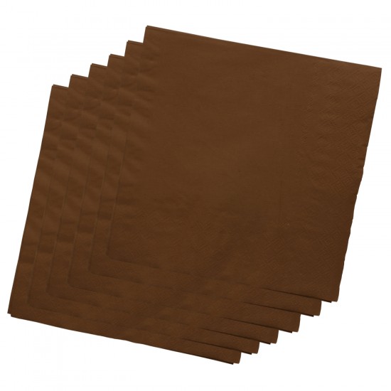 Servetele de masa, maro, Deep Colors, Papely 250 buc/pachet Servetele de masa, maro, Deep Colors, Papely 250 buc/pachet