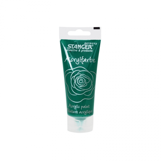 Vopsea acril Stanger - verde inchis, 75 ml Vopsea acril Stanger - verde inchis, 75 ml