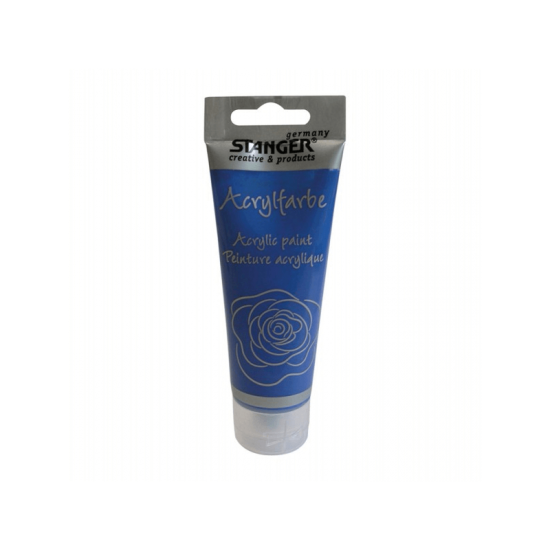 Vopsea acril Stanger - albastru cobalt, 75 ml Vopsea acril Stanger - albastru cobalt, 75 ml