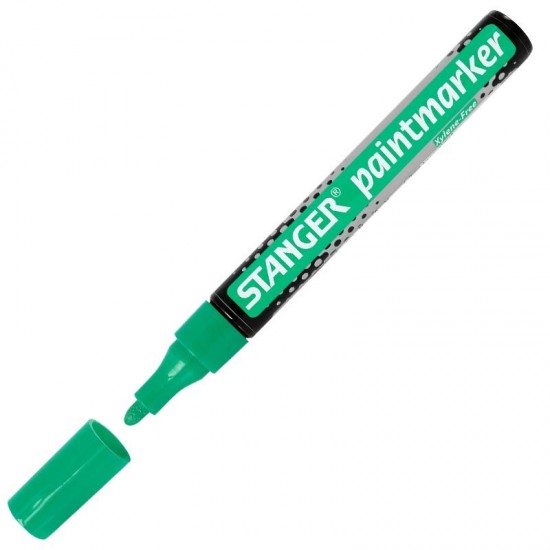 Marker cu vopsea 2-4 mm Stanger - verde Marker cu vopsea 2-4 mm Stanger - verde