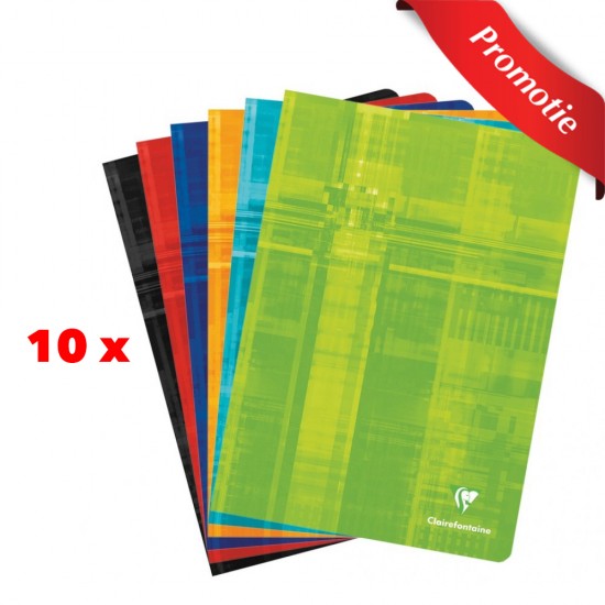 Pachet Caiete Clairefontaine A4, 9 + 1 GRATIS