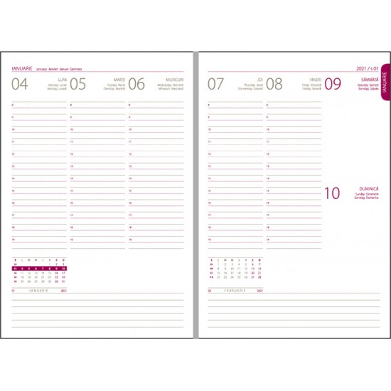 Agenda Avantaj, 16 x 23.5 cm, 152 pagini Agenda Avantaj, 16 x 23.5 cm, 152 pagini