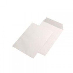 Plic C5 alb siliconic, deschidere pe latura scurta,80 grame