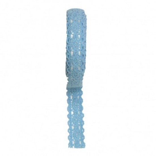 Accesorii craft - ad051 albastru dantela autoadeziva Accesorii craft - ad051 albastru dantela autoadeziva