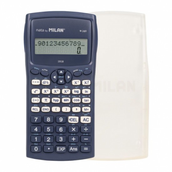 Calculator 10 dg milan stiintific 1918 albastru 159110sncbbl Calculator 10 dg milan stiintific 1918 albastru 159110sncbbl