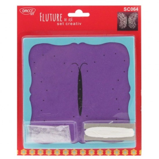 Set creativ - sc064 fluture de ata daco Set creativ - sc064 fluture de ata daco